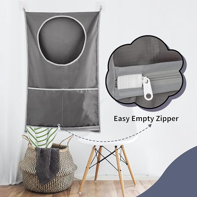 Hanging Laundry Hamper, Over The Door Laundry Hamper, Hanging Laundry Bag