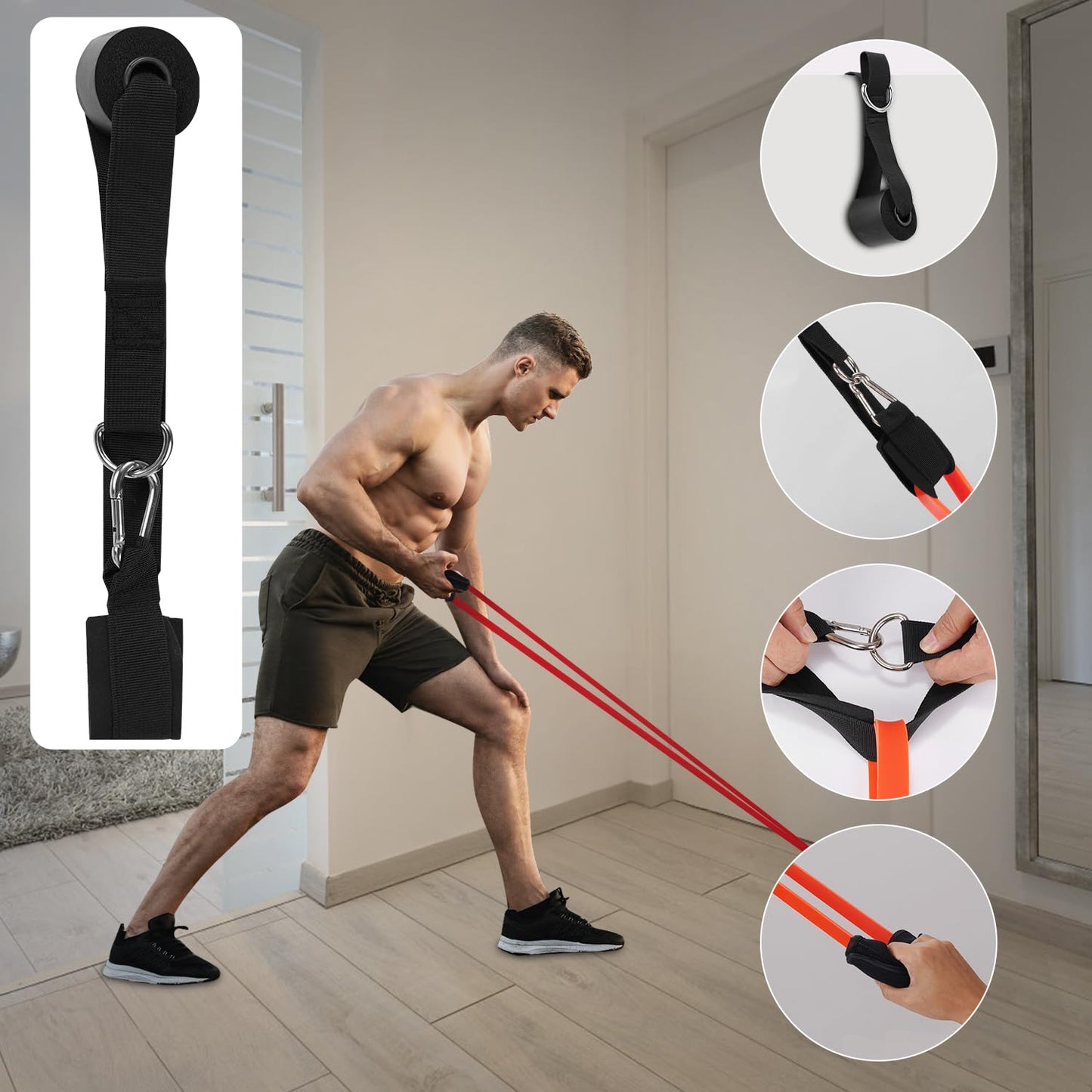CFX Resistance Bands for Working Out,Pull Up Assistance Bands,Workout Bands for Exercise,Elastic Bands for Body Stretching,Crossfit Training at Home/Gym for Men & Women