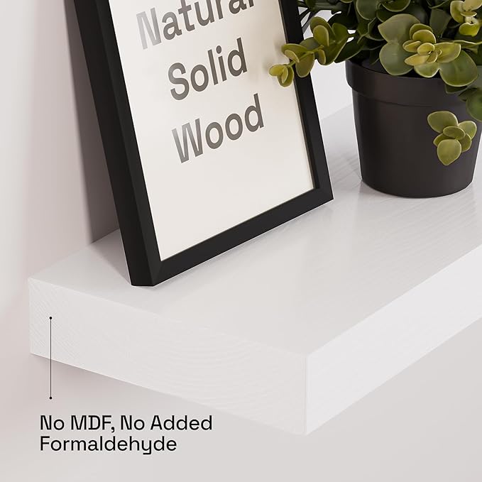 BAOBAB WORKSHOP Wood Floating Shelves