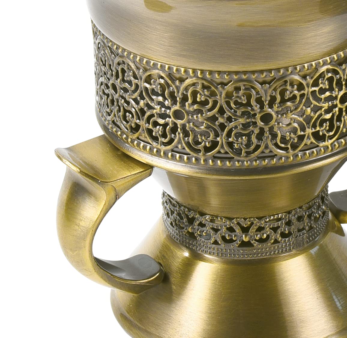 Frankincense Resin Incense Burner, Incense Censer, Bakhoor Burner, Charcoal Incense Burner, Incense Burner with Handle Tongs for Yoga, Spa Aromatherapy
