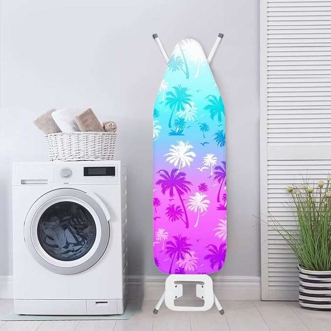 Tropical Palm Tree Leaf Ironing Board Cover