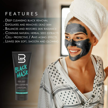 L3 - Peel Off Mask - Deep Cleansing Blackhead Removal - Removes Impurities and Dead Skin Cells - Level 3 Mask Peel Off