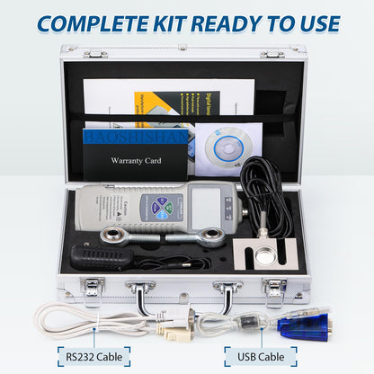 BAOSHISHAN DS2-5000N Digital Force Gauge with External Sensor