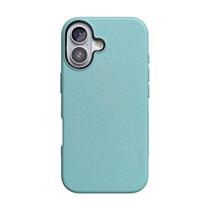Casely iPhone 17 Case | Blue Stripes | Sunday Best | Compatible with MagSafe | Bold Protective Design