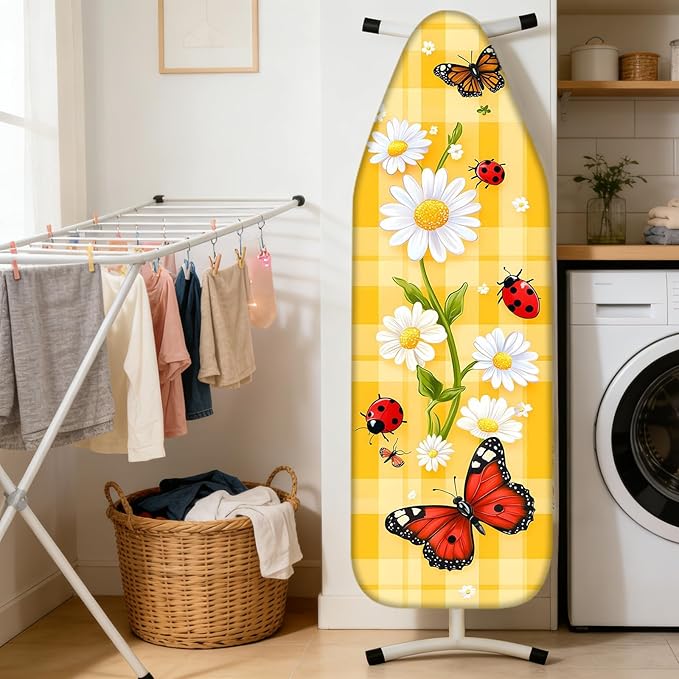 Nuxovilar Ironing Board Cover Needle Cotton 15x54 Inches | Ironing Board Cover