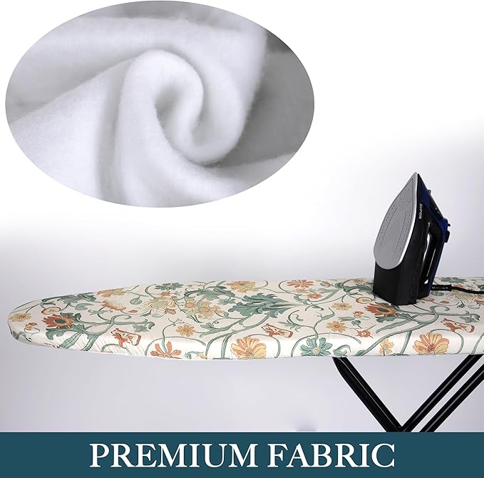 Premium Ironing Board Cover and Pad – Reflective Heat Technology, Heavy-Duty