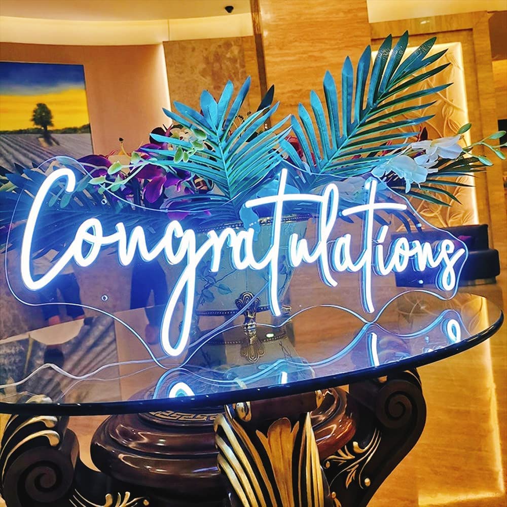 Ulalaza Better Together LED Neon Sign Night Light for Wall Party Décor Bedroom Room Bar Wedding Home Birthday Art Decoration Christmas with USB Chain Light modulator 5v