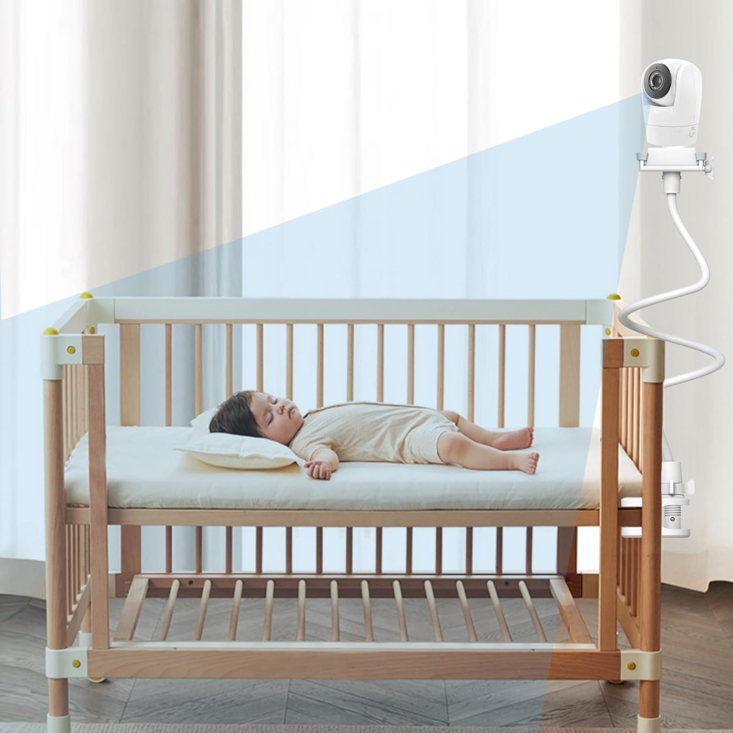 EYSAFT Baby Monitor Holder Mount for Vtech VM924/901/928HD/7766/7764/5766HD/5764HD/5755/5263/5754HD,for Leapfroge LF930HD/LF2936/LF925/LF915/LF920