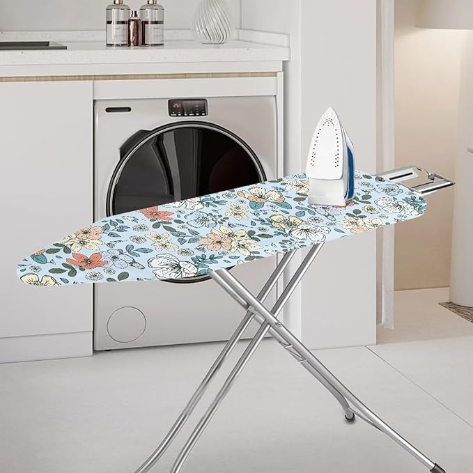 Dense Flower Ironing Board Cover and Pad Cover