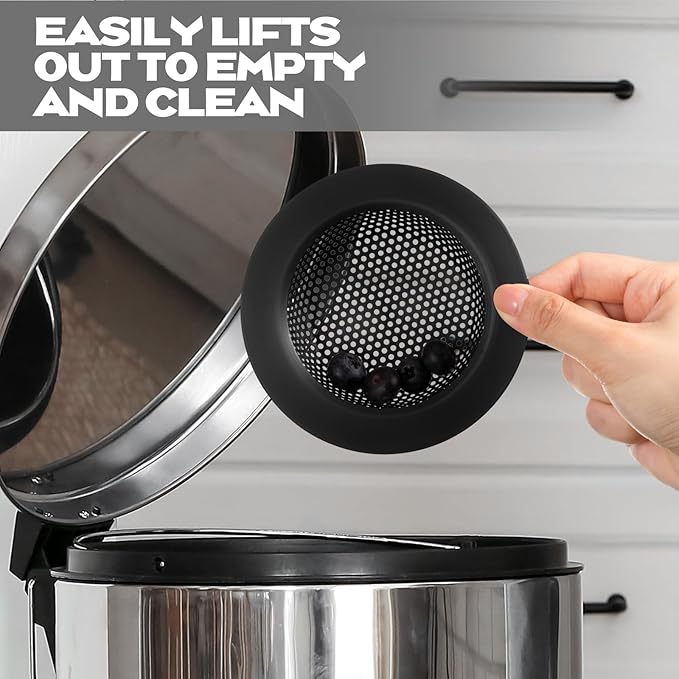 Retisee 2 Pcs Sink Strainer Stainless Steel Kitchen Sink Drain Strainer Basket