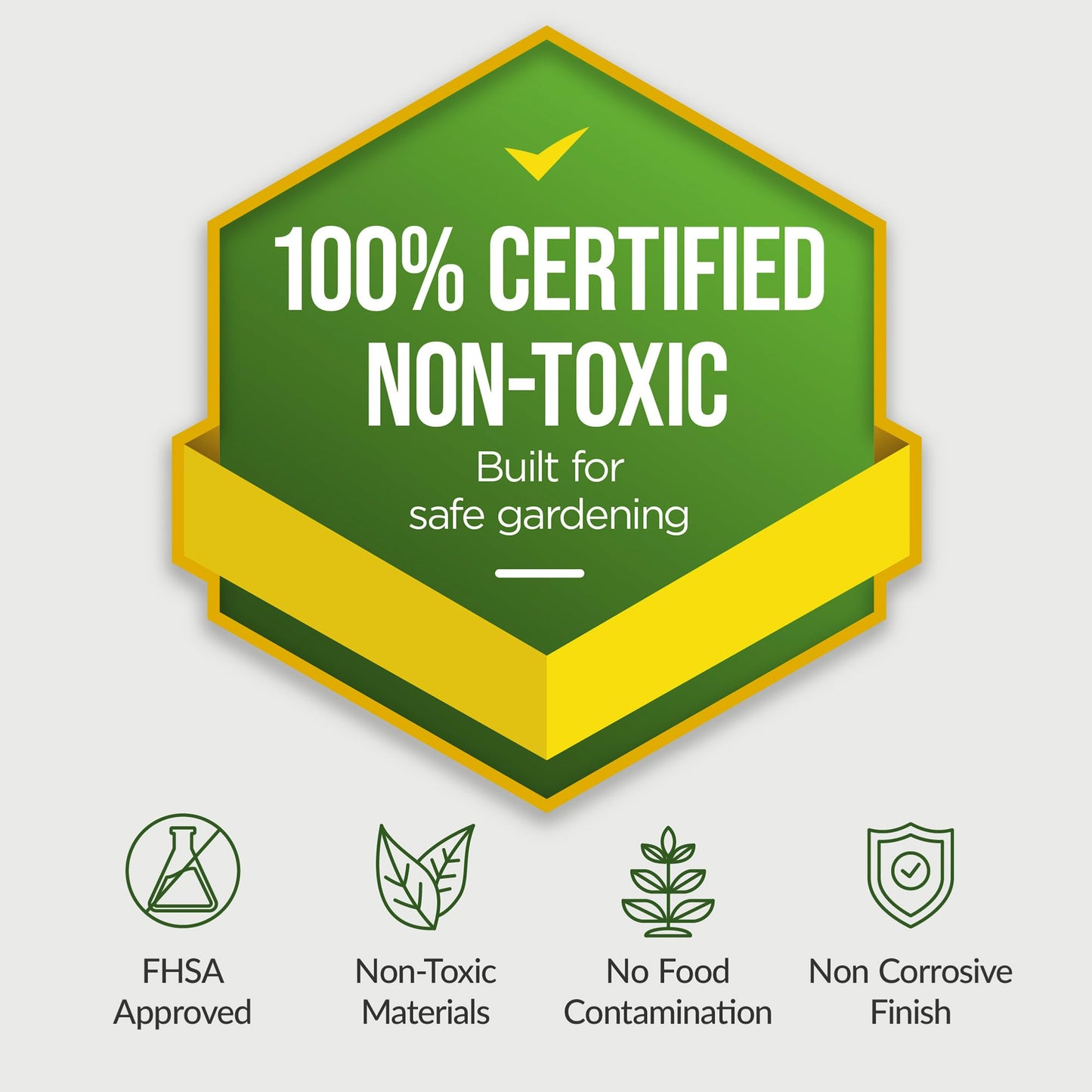 Best Choice Products 6x3x2ft Outdoor Metal Raised Garden Bed, Deep Root Box Planter for Vegetables, Flowers, Herbs, 269 Gallon Capacity, 100% Non Toxic Materials - Gray