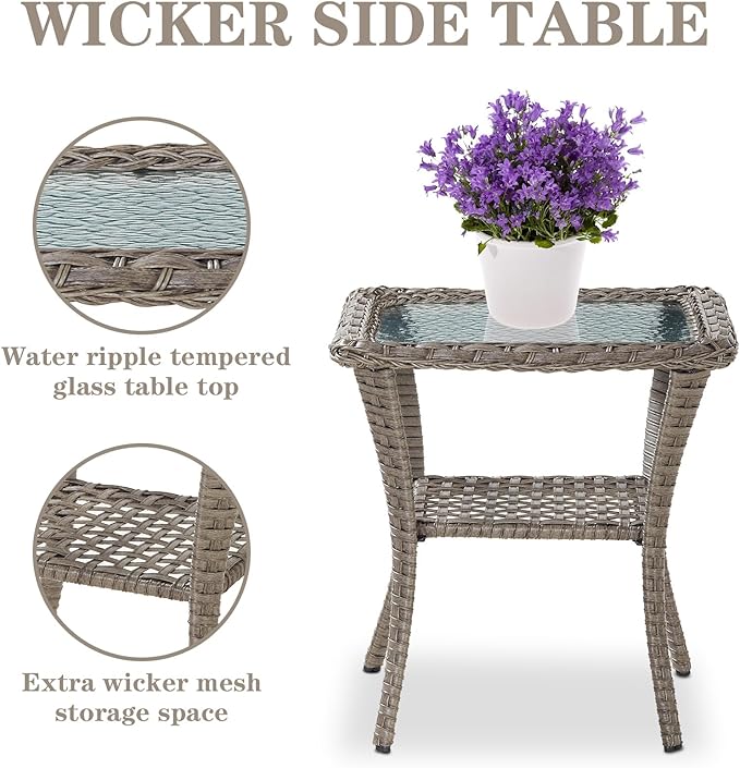 Belord 5 Pieces Patio Furniture Set