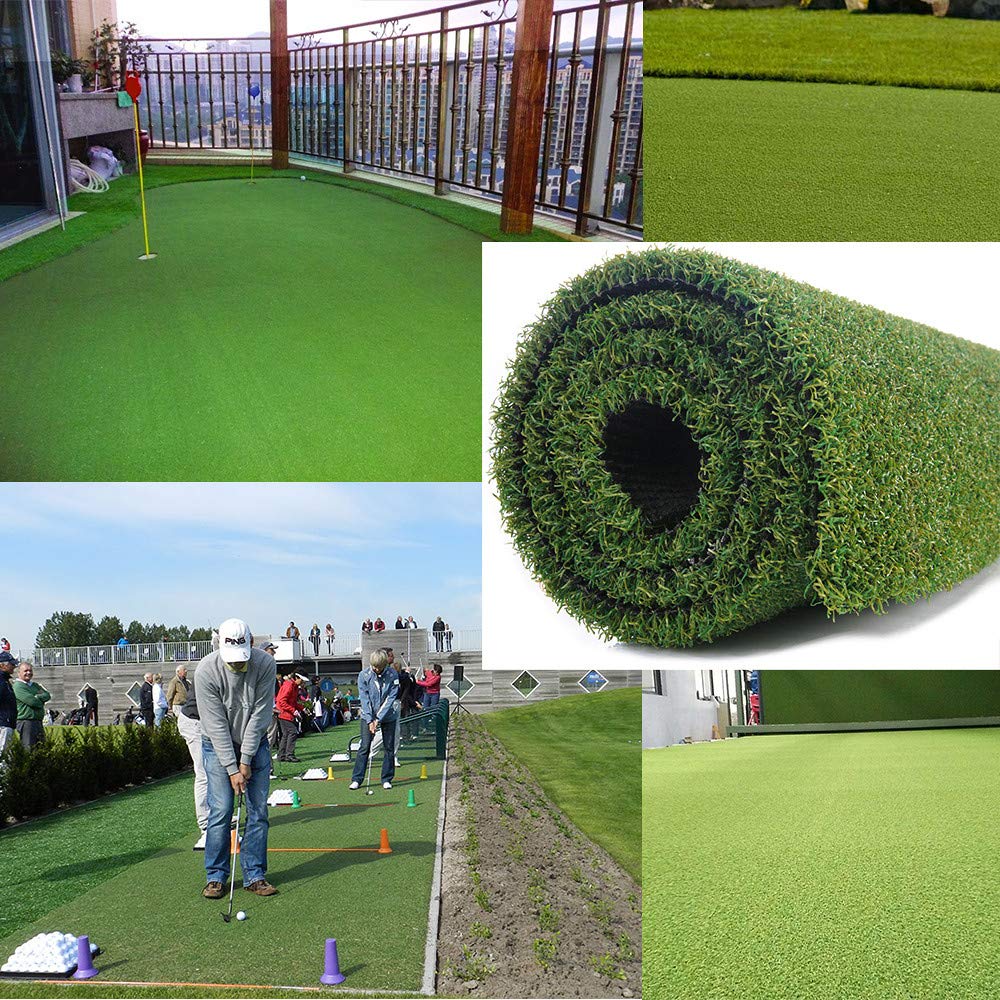 ALTRUISTIC Thick Golf Artificial Grass Turf Pro Putting Green Mat 7ft x 13ft, Customized Sizes/Indoor Outdoor Golf Training Mat, Synthetic Faux Grass for Garden Yard Baseball Football Gym Sports