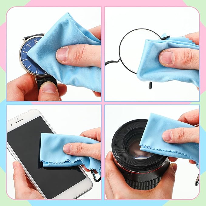 10 Pcs Microfiber Cleaning Cloth