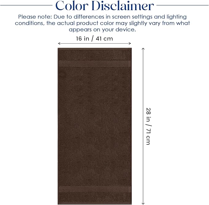 DAN RIVER 6-Pack Premium Hand Towels