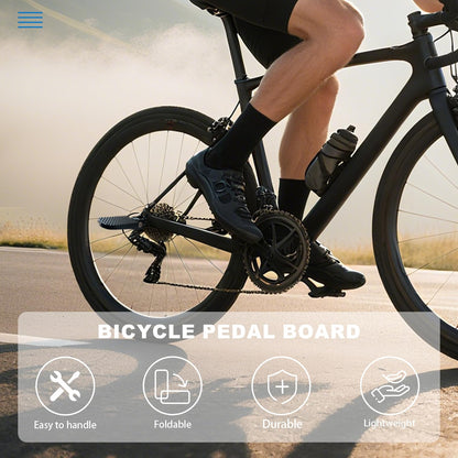 1 Pair Bike Rear Pedals Mini Folding Bike Foot Pegs Stable Bicycle Rear Pedals for Mountain Bike Electric Bike