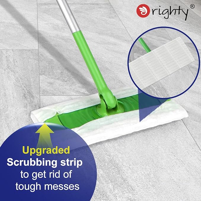 Orighty Dry Sweeping Cloths, Mop Pads Refills Compatible