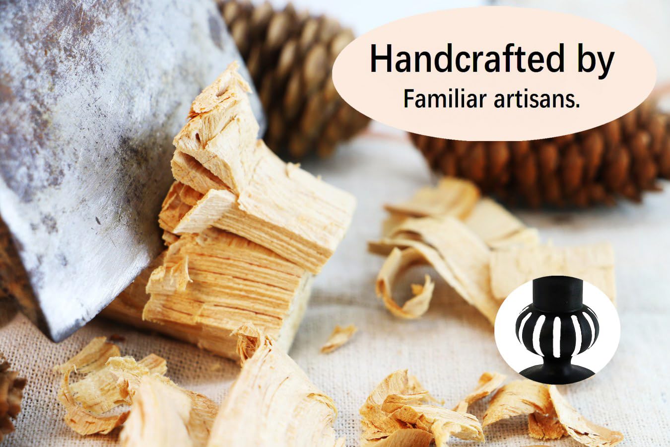 Deng YH Wooden Candle Holders Pillar,Vintage Seaside Pillar Stand for Dining Table Centerpiece, Coffee Table, Mantel, Or Any Table Top，Free Standing Farmhouse Candle Holders.