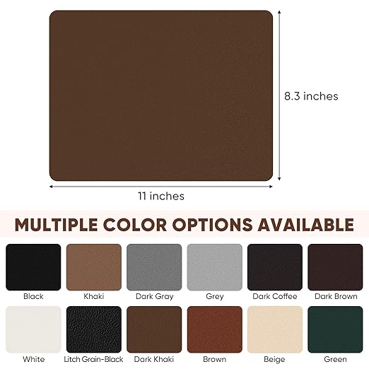 Leather Repair Patch Self Adhesive, 8.3″ x 11″ Vinyl Patch Kit, Leather Repair