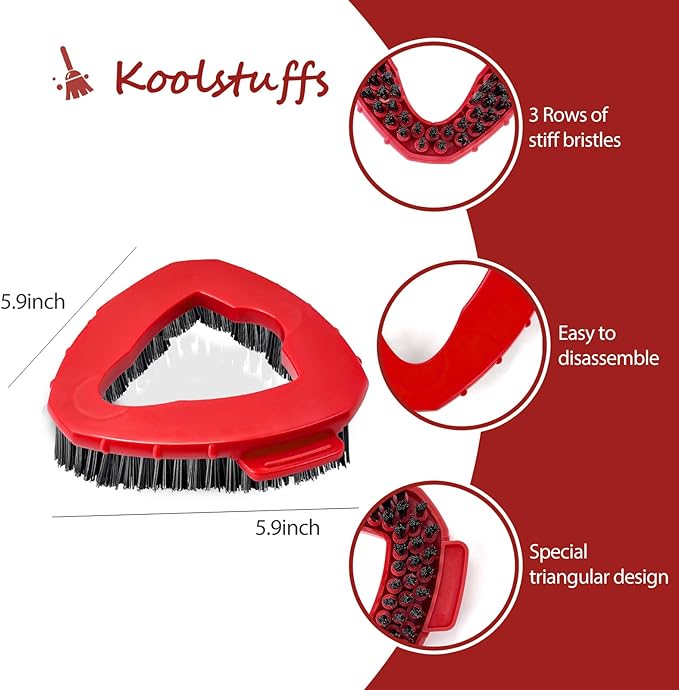 Scrub Brush, Hard Bristle Cleaning Brush