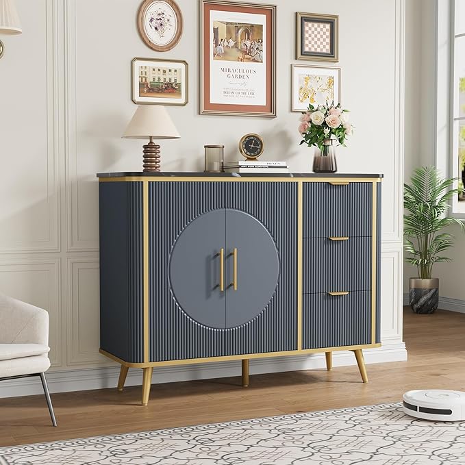 47.3" Modern Buffet Cabinet