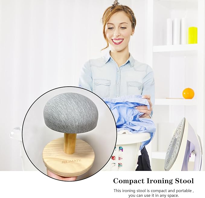 Bra Wooden Ironing Board is Used