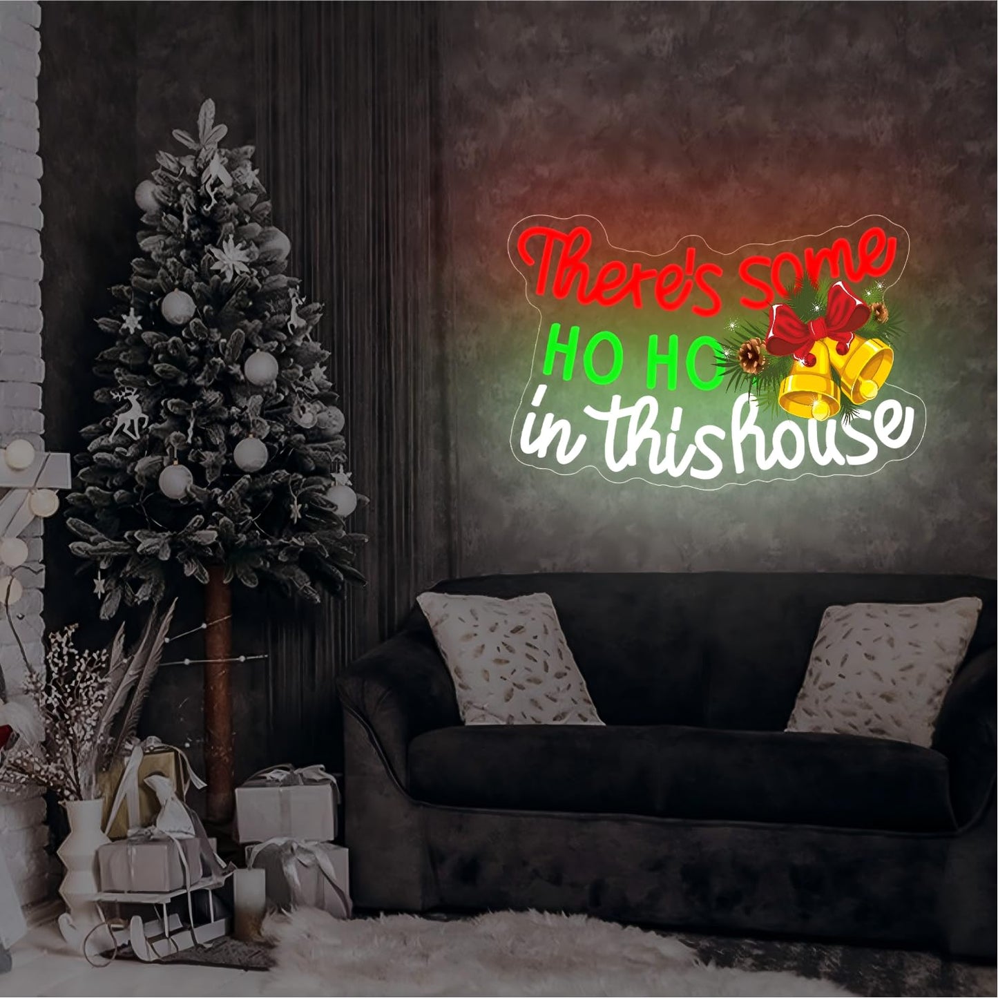 Christmas Neon Sign Dimmable Led Sign christmas Neon Light Up Sign for Xmas Gift Bedroom Livingroom Shop Decorations