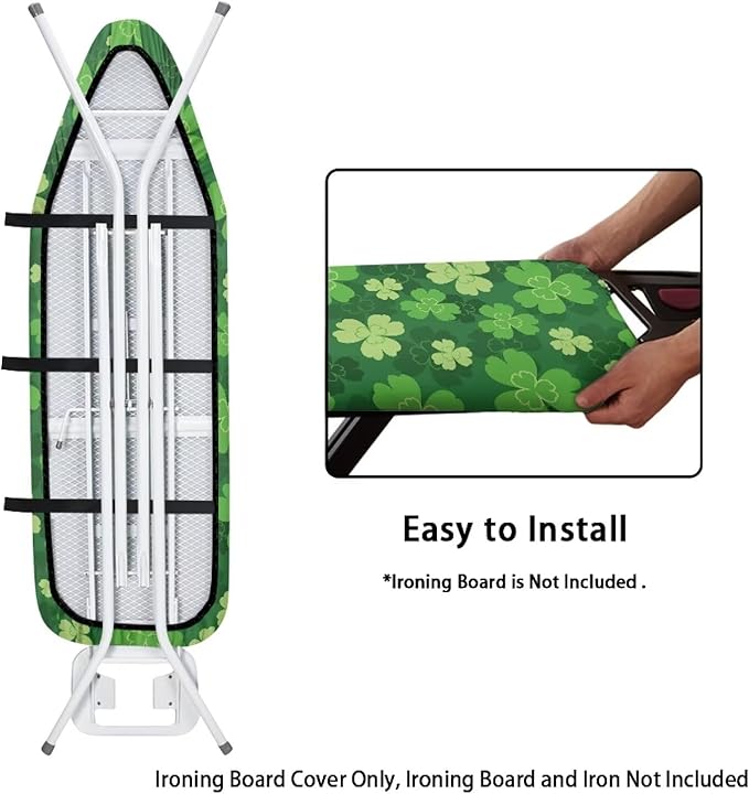 Fresh Leaves Ironing Board Cover and Pad