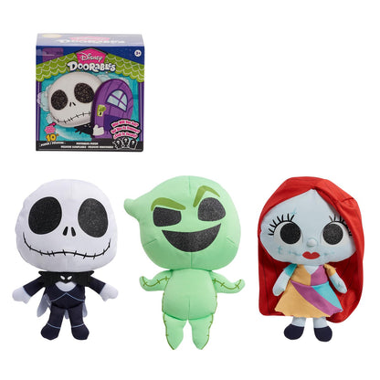 Disney Doorables Puffables Tim Burton’s The Nightmare Before Christmas, 10-inch Plush, Styles May Vary, Officially Licensed Kids Toys for Ages 3 Up