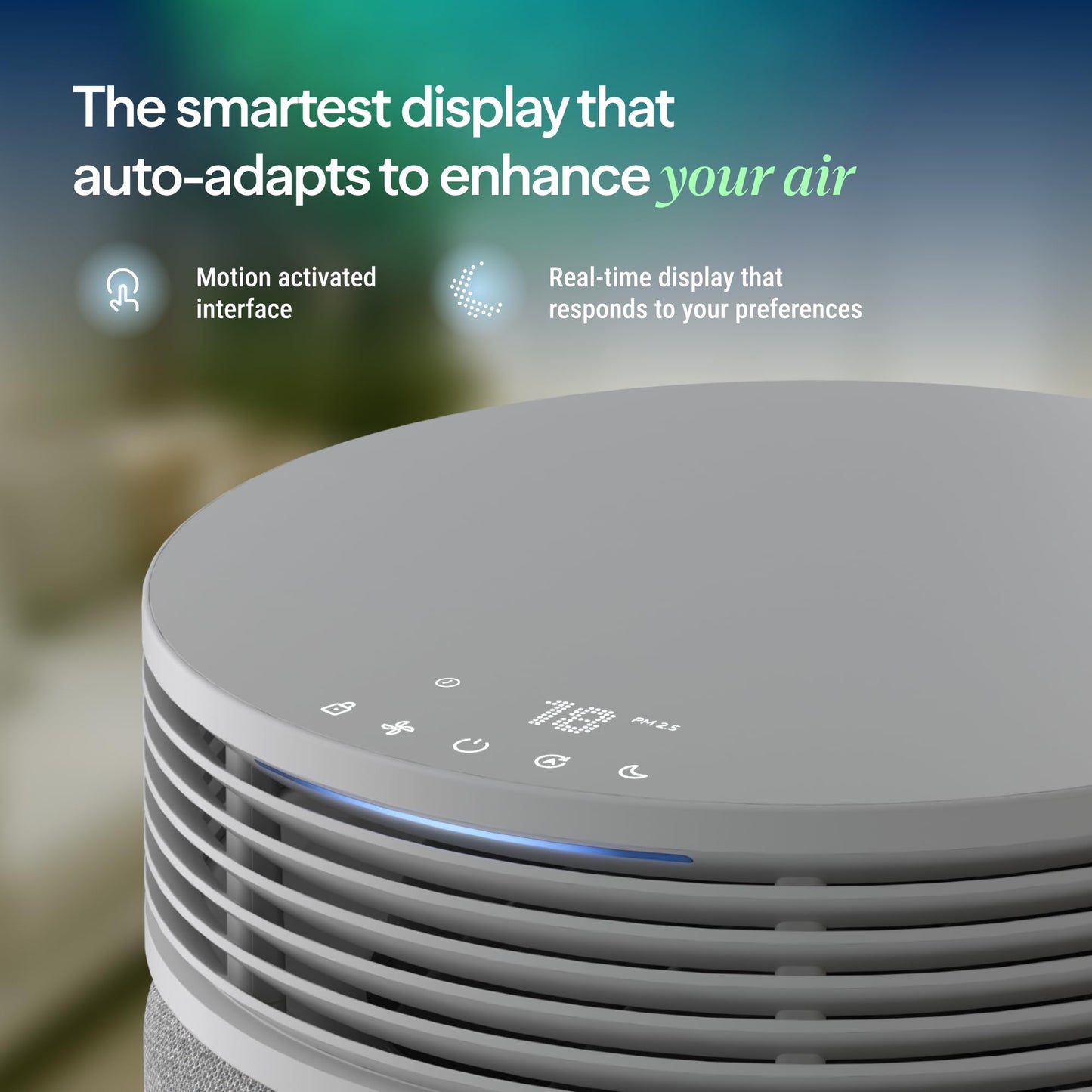 BLUEAIR Blue Signature Air Purifier for Large Rooms up to 3,385 Sq Ft, HEPASilent Filtration for Smoke, Dust, Pet Dander & Allergens, Smart WiFi Air Cleaner with Auto Mode, Quiet Air Purifier for Home