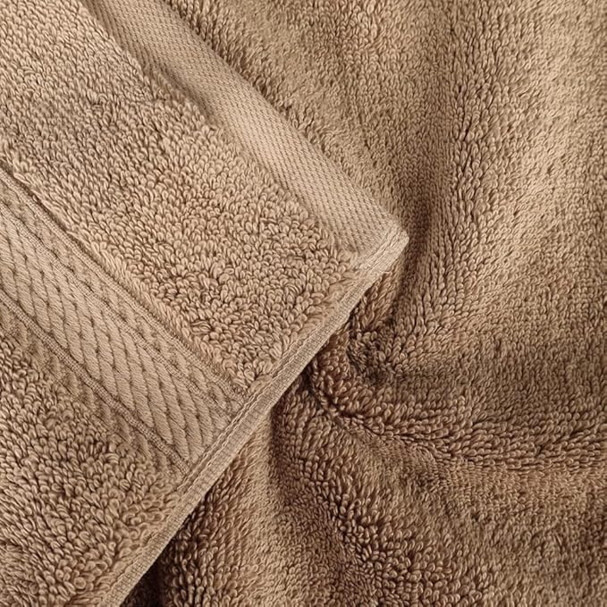 SUPERIOR Egyptian Cotton Pile 3 Piece Towel Set, Includes 1 Bath, 1 Hand