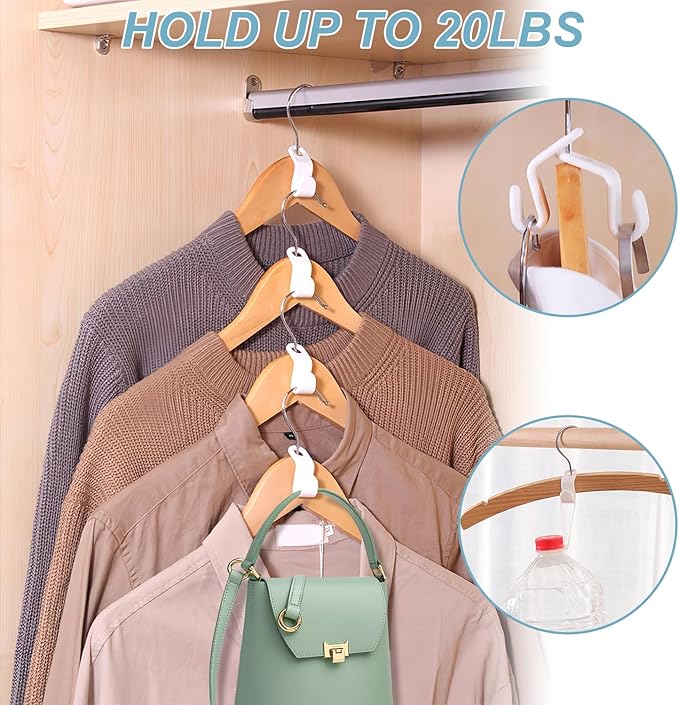 100 PCS Space Saving Hanger
