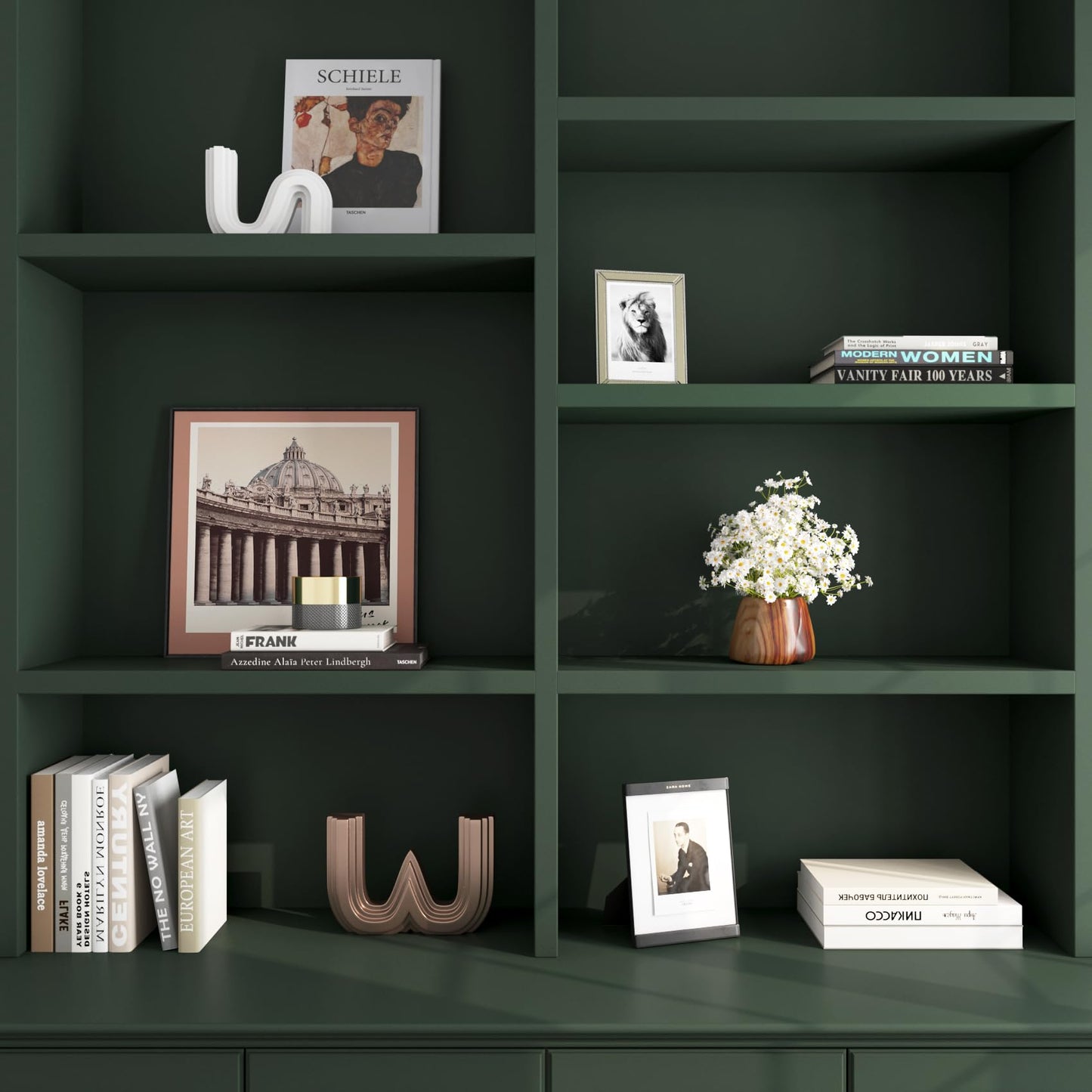FunStick 15.8"x240" Dark Green Peel and Stick Wallpaper for Kitchen Cabinet Wallpaper Waterproof Green Contact Paper Peel and Stick Cabinet Covering Self Adhesive Wall Paper for Bathroom Shelves Desk