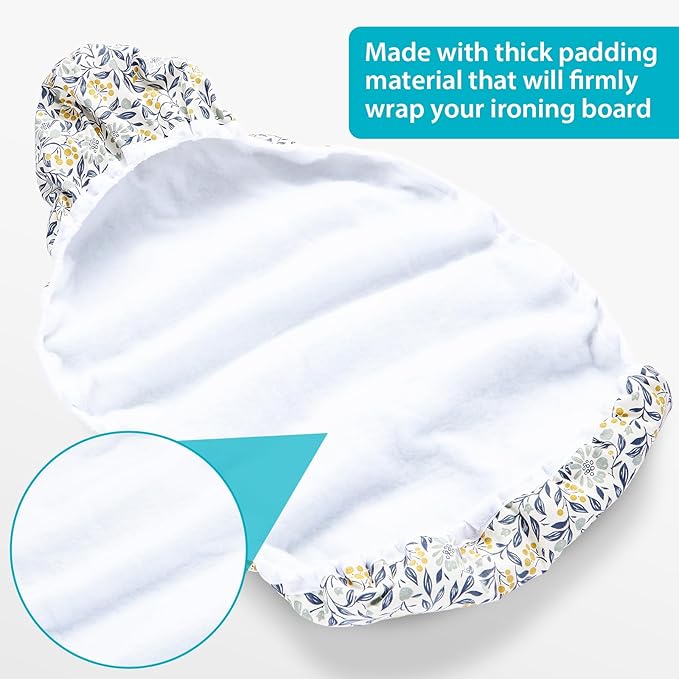 Seiritex Table Top Ironing Board Cover 12 x 32 inch, 3 Layers Small Iron Board