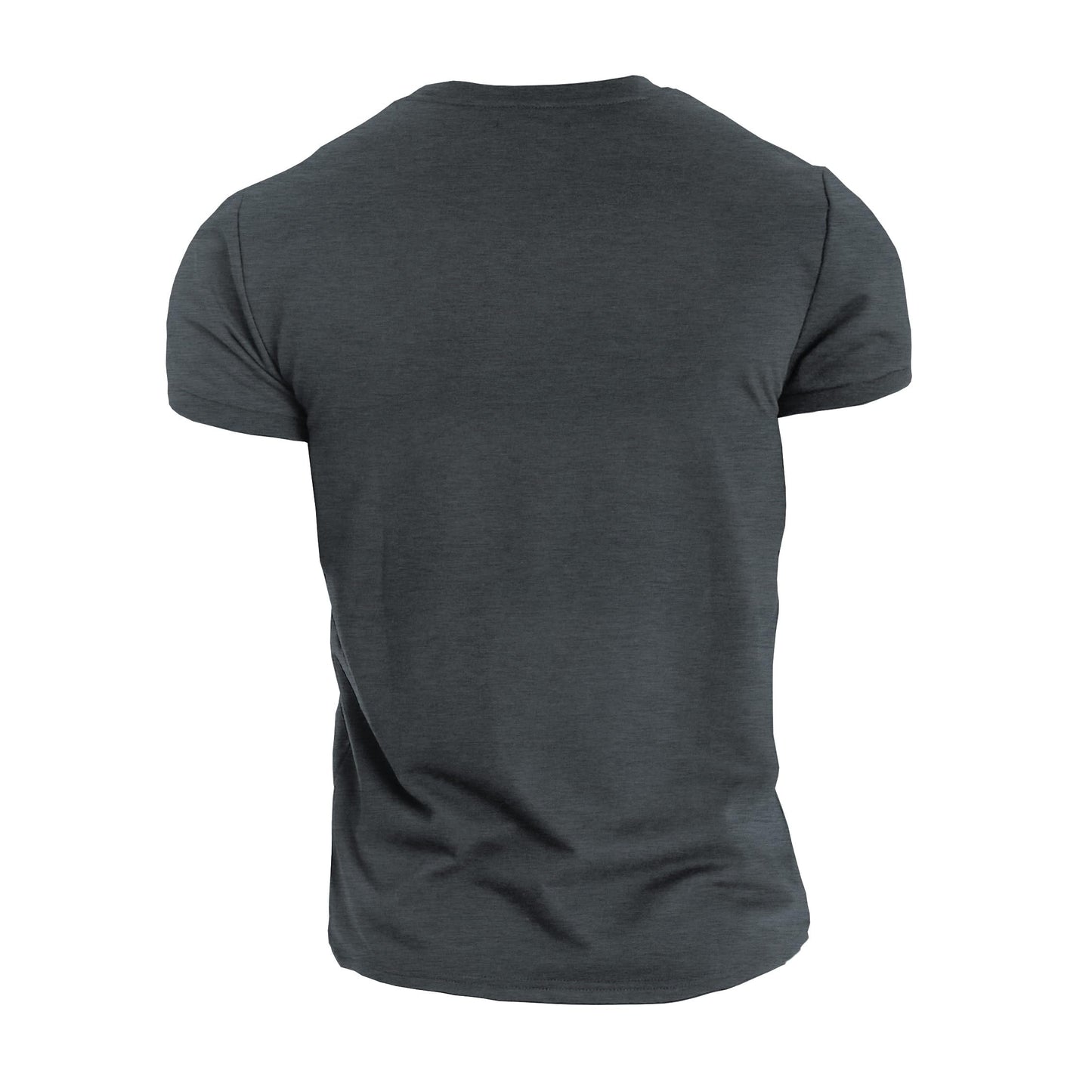 GYMTIER Gym Clothes for Men Gym T-Shirt - Bodybuilding Workout Training Top Bodybuilding Workout T Shirt Training Top MMA Men's Active Wear, Grey, L