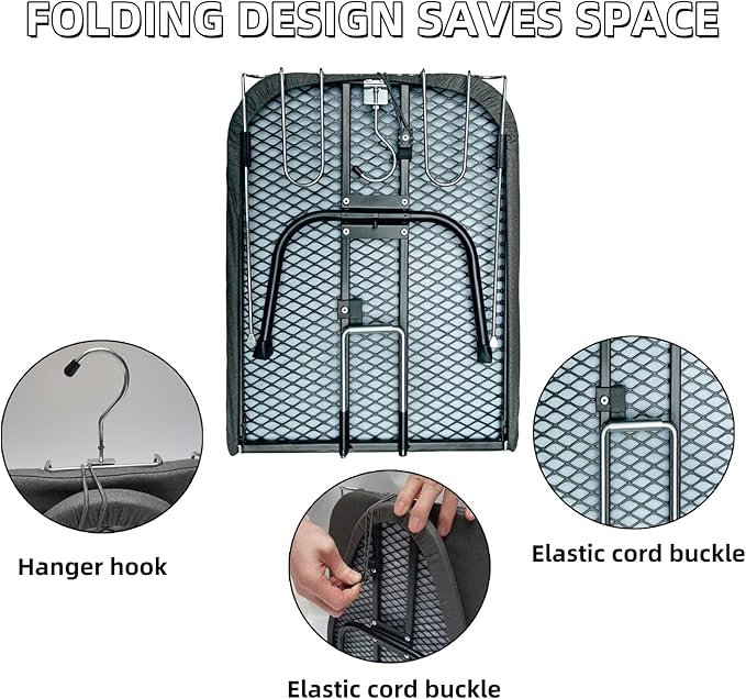 Compact Foldable Tabletop Ironing Board -