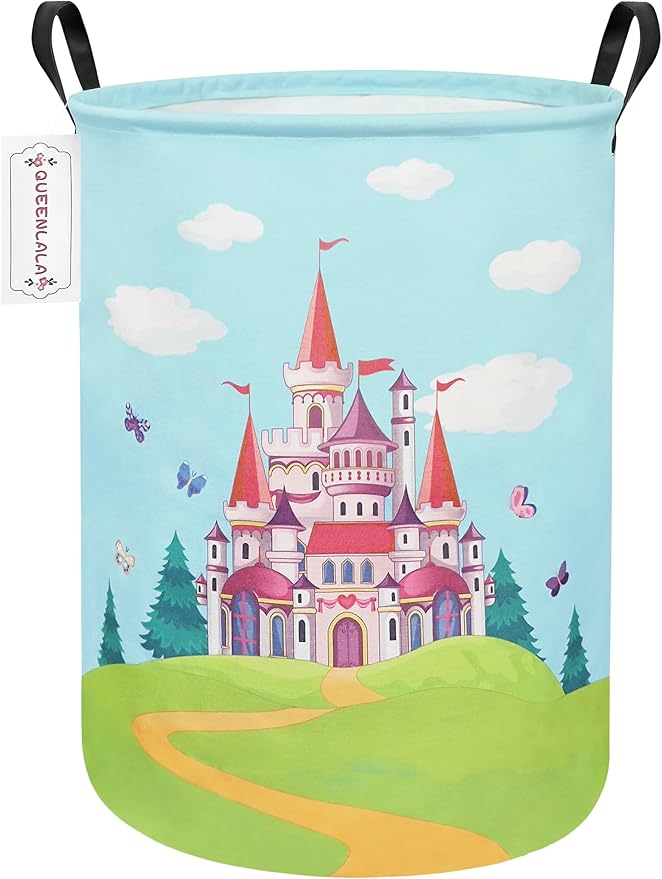 QUEENLALA Large Storage Basket, Laundry Hamper/Bathroom/Home Decor/Collapsible