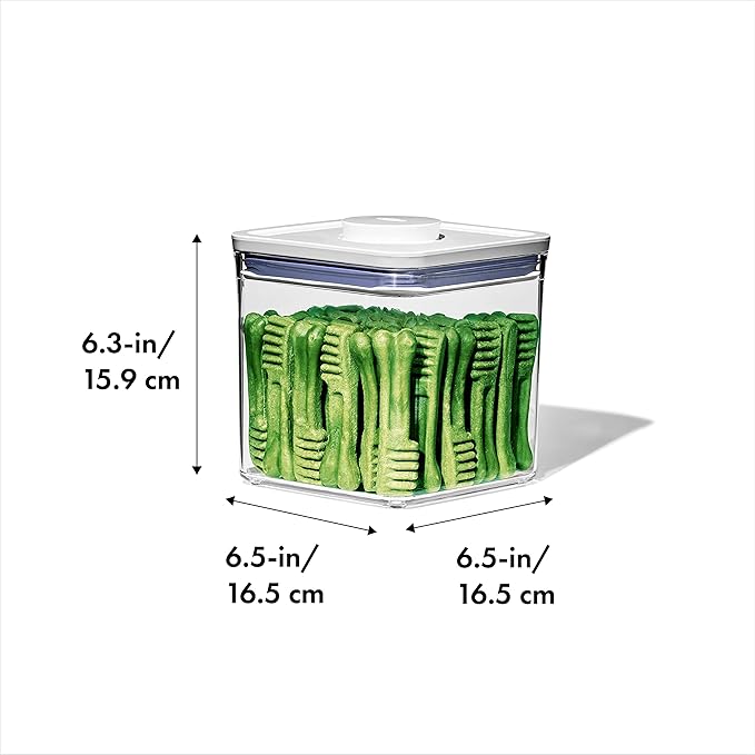 OXO Good Grips Pet POP Container – 2.8 Qt/2.6 L |Ideal