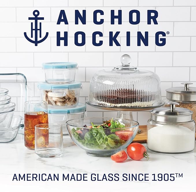 Anchor Hocking 16 Piece Glass Storage Containers