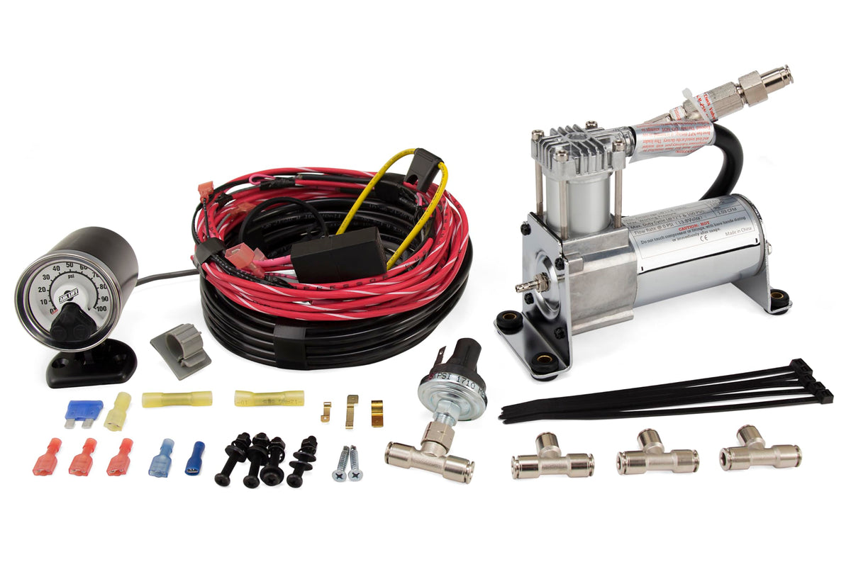 Air Lift LoadController Single On-Board Air System with Heavy-Duty Compressor - 25854