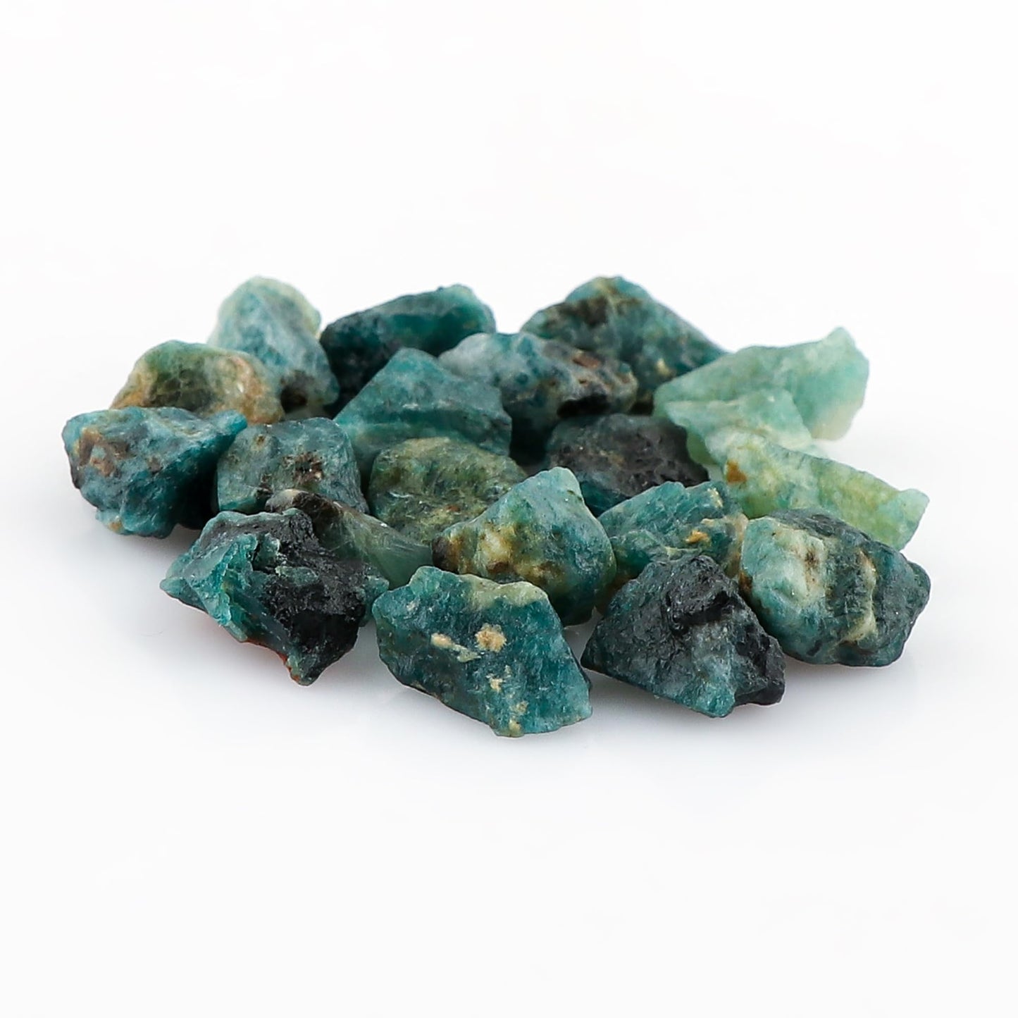 CRYSTALINES Wholesale Natural Raw Grandidierite Gemstones, Rough Stones, Bulk Loose Supplies for Jewelry Making, Healing Crystals, Wire Wrap, Fountain Rocks, Tumbling, Gem Collection, 30cts, 5-7pcs