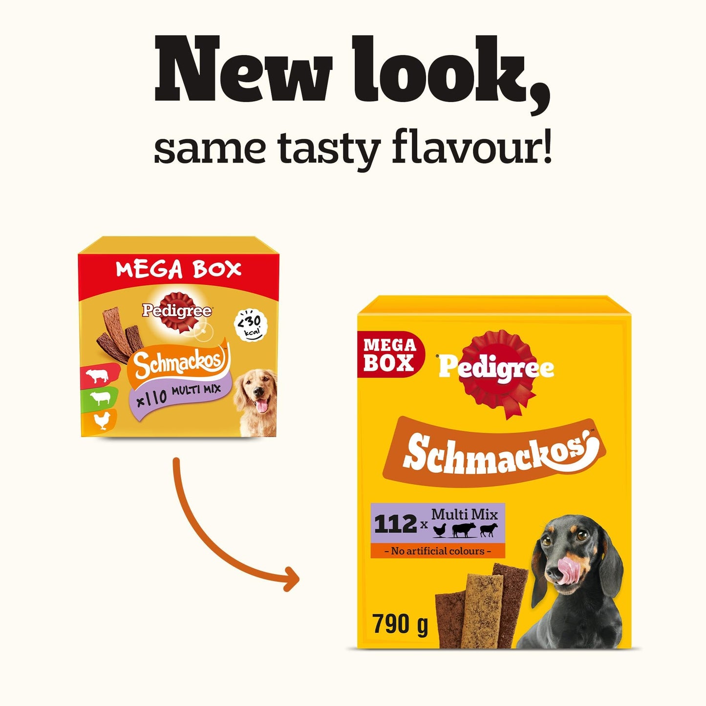 Pedigree Schmackos Dog Treats Meat Variety 110 Stick, Transparent, 790 g (Pack of 1)