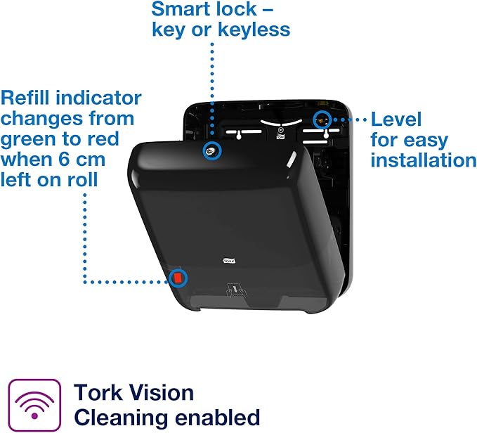 Tork Matic Soft Hand Towel Roll and Tork Matic Paper Towel Dispenser