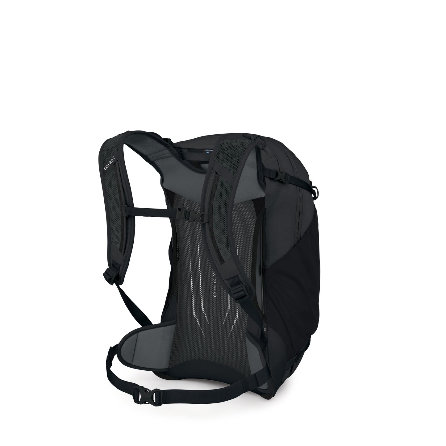 Osprey Hikelite 26L Durable Hiking Backpack - Travel Daypack with Rain Cover for Men and Women, Raven Black