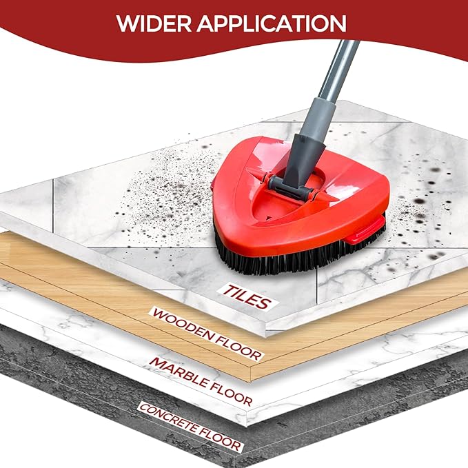 Scrub Brush, Hard Bristle Cleaning Brush
