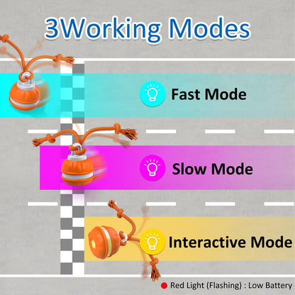 Sofolor Interactive Dog Toys, Motion Activated Dog Ball, Automatic Rolling Ball Toys for Puppy/Small Dogs