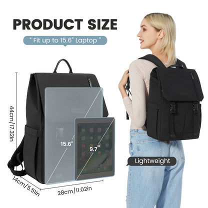 LOVEVOOK Backpack Womens Mens 15.6 inch Laptop Rucksack Bag for Ladies Waterproof High School Bags for Girls Boys Fashion Anti Theft Backpack with USB Casual Daypacks for Travel University Work