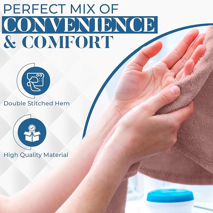 DAN RIVER 6-Pack Premium Hand Towels