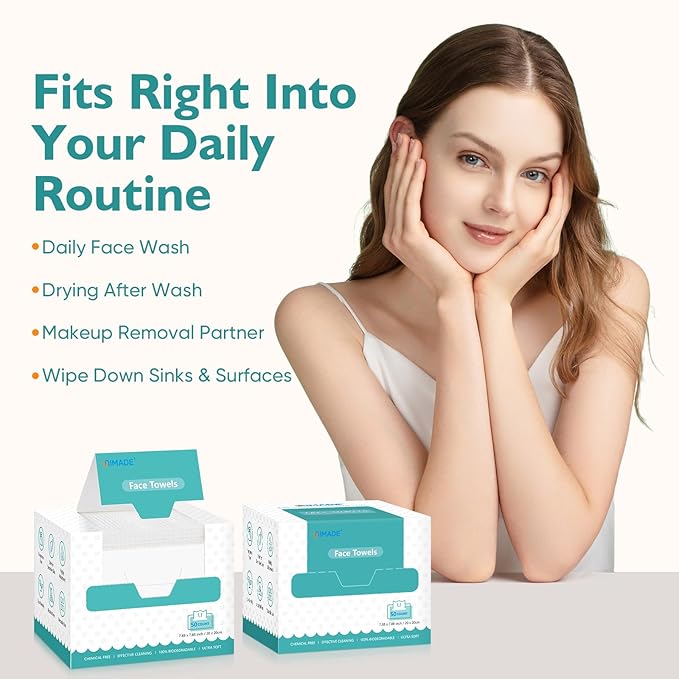 Face Towels, Ultra Soft Facial Towel