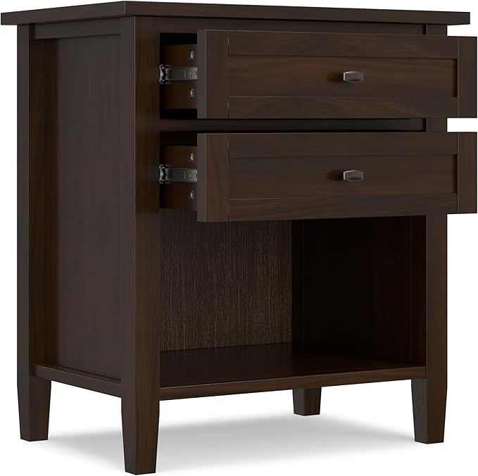 SIMPLIHOME Warm Shaker Nightstand